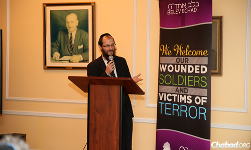 There is a lot to be learned from these young men, said Rabbi Uriel Vigler, co-director of the Chabad Israel Center of the Upper East Side, which along with the Chabad Terror Victims Project sponsored the 10-day trip to New York for the Israelis. (Photo: Bentzi Sasson)