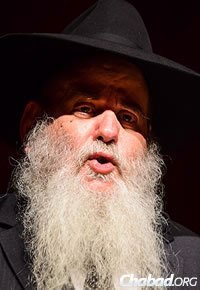 Rabbi Moshe Kotlarsky, vice chairman of Merkos L’Inyonei Chinuch, the educational arm of Chabad-Lubavitch (Photo: Baruch Ezagui)