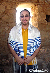 Steven Sotloff on Masada in Israel
