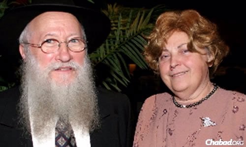 Rabbi Avrohom and Rivka Korf