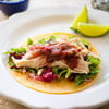 Chicken Tacos with Tomato and Grape Juice Salsa