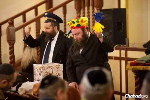 Being a rabbi can be fun—so can shaking groggers.