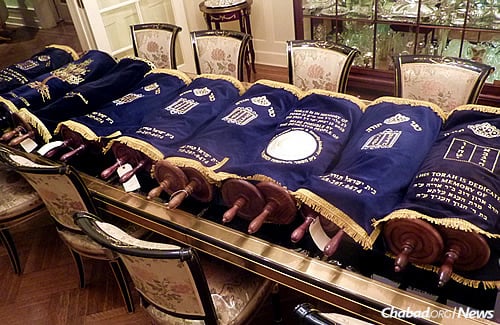 Twelve communities in four different countries will be given their own Torah scrolls this Shabbat, sent by the Beis Yisroel Torah Gemach in Brooklyn, N.Y.