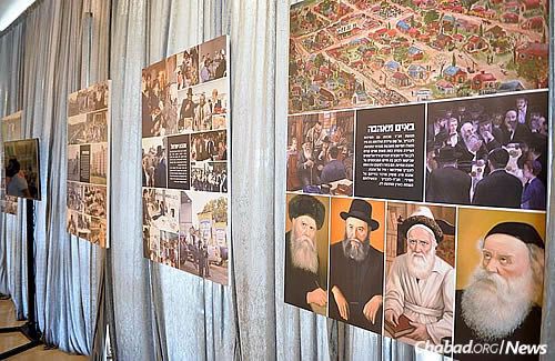 The gallery was created by Chassidic writer Rabbi Zalman Ruderman. (Photo: Meir Alfasi)