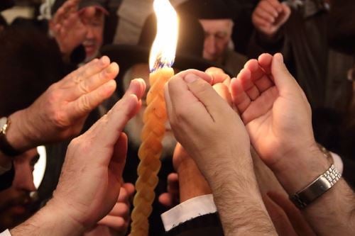 Havdalah, which marks the end of Shabbat, includes wine, spices, and a flame.