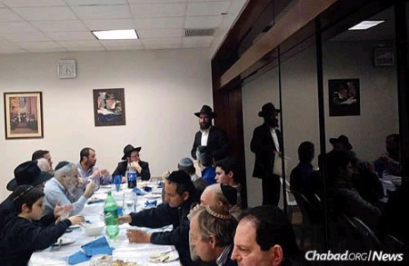 Rabbi Nosson Huebner and Rabbi Yecheskel Posner will observe the 25-hour Tisha B&#39;Av fast at the Chabad House in Lima, Peru, where they have already joined the community for some celebrations.