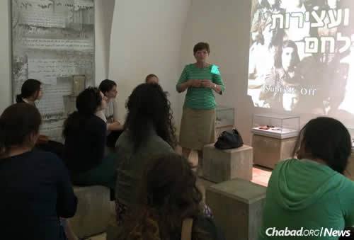 Life at Mayanot includes trip and lectures throughout Israel, many focusing on the central role of women in Jewish life and history.