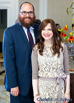 Rabbi Yosef and Estie Orenstein, co-directors of the Teen Leadership Initiative at Valley Chabad