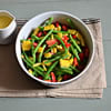 Green Beans with Corn & Roasted Red Peppers