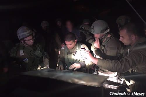 Israeli soldiers scour the Hebron Hills for the killer of a 39-year-old mother of six in Otniel.