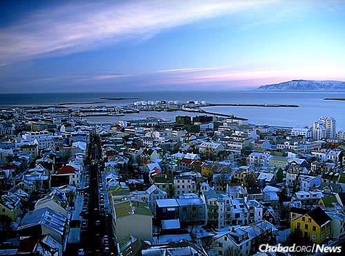The capital city of Reykjavik, where almost all of the country’s Jews reside. (Photo: Wikimedia Commons)