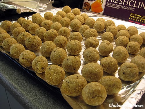 Matzah balls make the menu; the young rabbis come to the country with 300 pounds of kosher-for-Passover supplies.