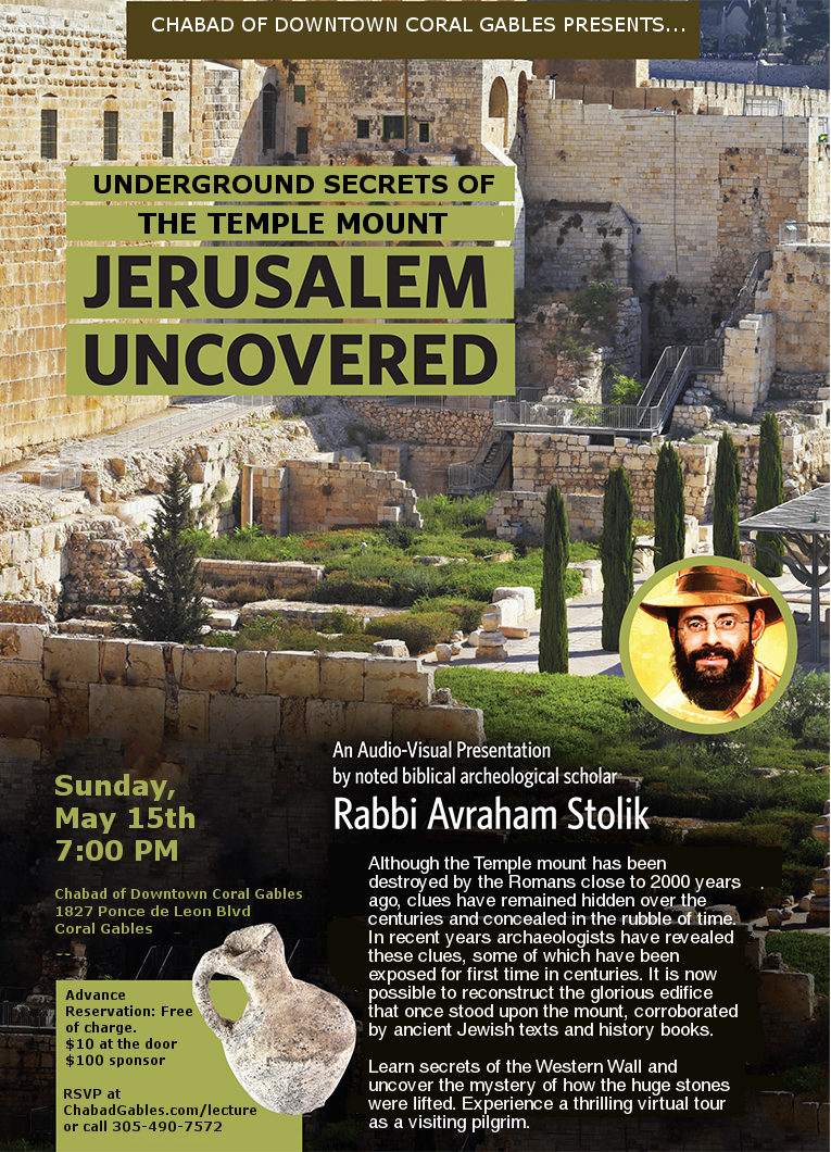 Underground Secrets of the Temple Mount