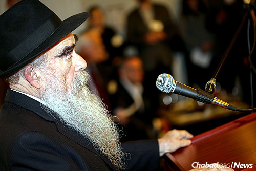 Said Rabbi Shemtov: “Chabad at UPenn was the first set program at a college campus, though today Chabad on Campus is considered a normal facet of Jewish outreach.” (Photo: Marc Smiler)