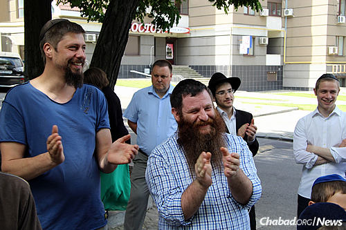 The new name has been greeted happily within the Jewish community. (Photo: Dnepropetrovsk Jewish Community)