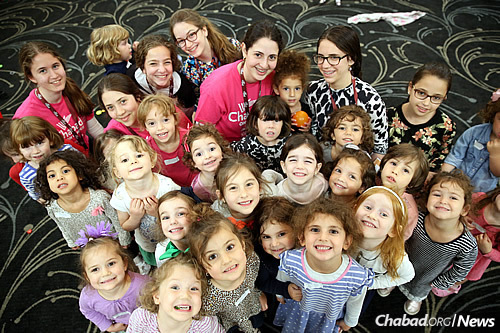 Some 600 children attended the conference with their parents. (Photo: Bentzi Sasson/ Chabad.edu)