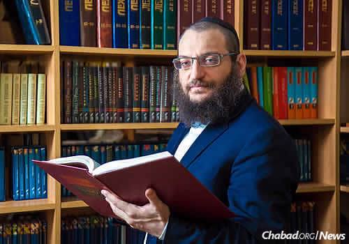Rabbi Boruch Gorin, chief editor of Knizhniki and editor-in-chief of the “Lechaim” Jewish literary magazine
