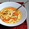 Traditional Passover Egg Lokshen “Noodles” for Chicken Soup