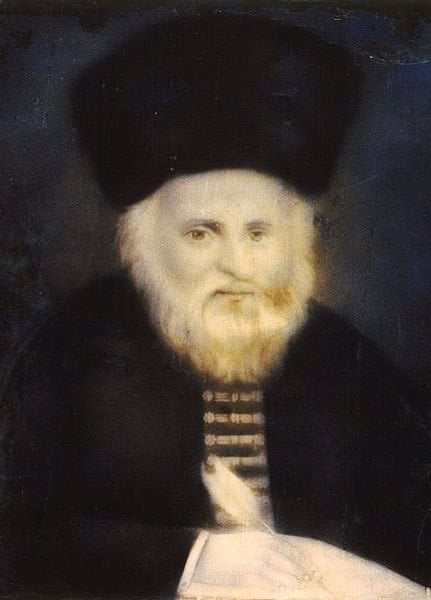 Rabbi Eliahou, le célèbre Gaon de Vilna.