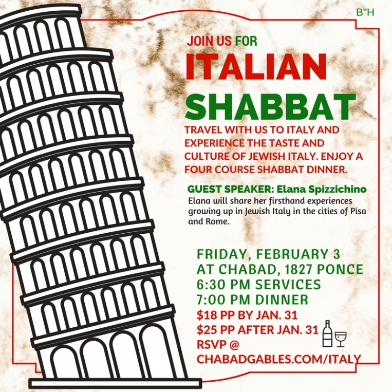 Italian Shabbat
